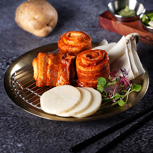 화끈양념삼겹살